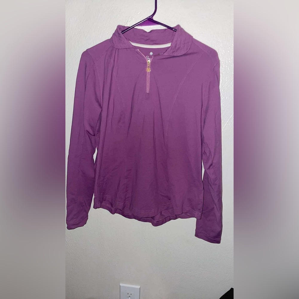 Purple Long Sleeve Pullover